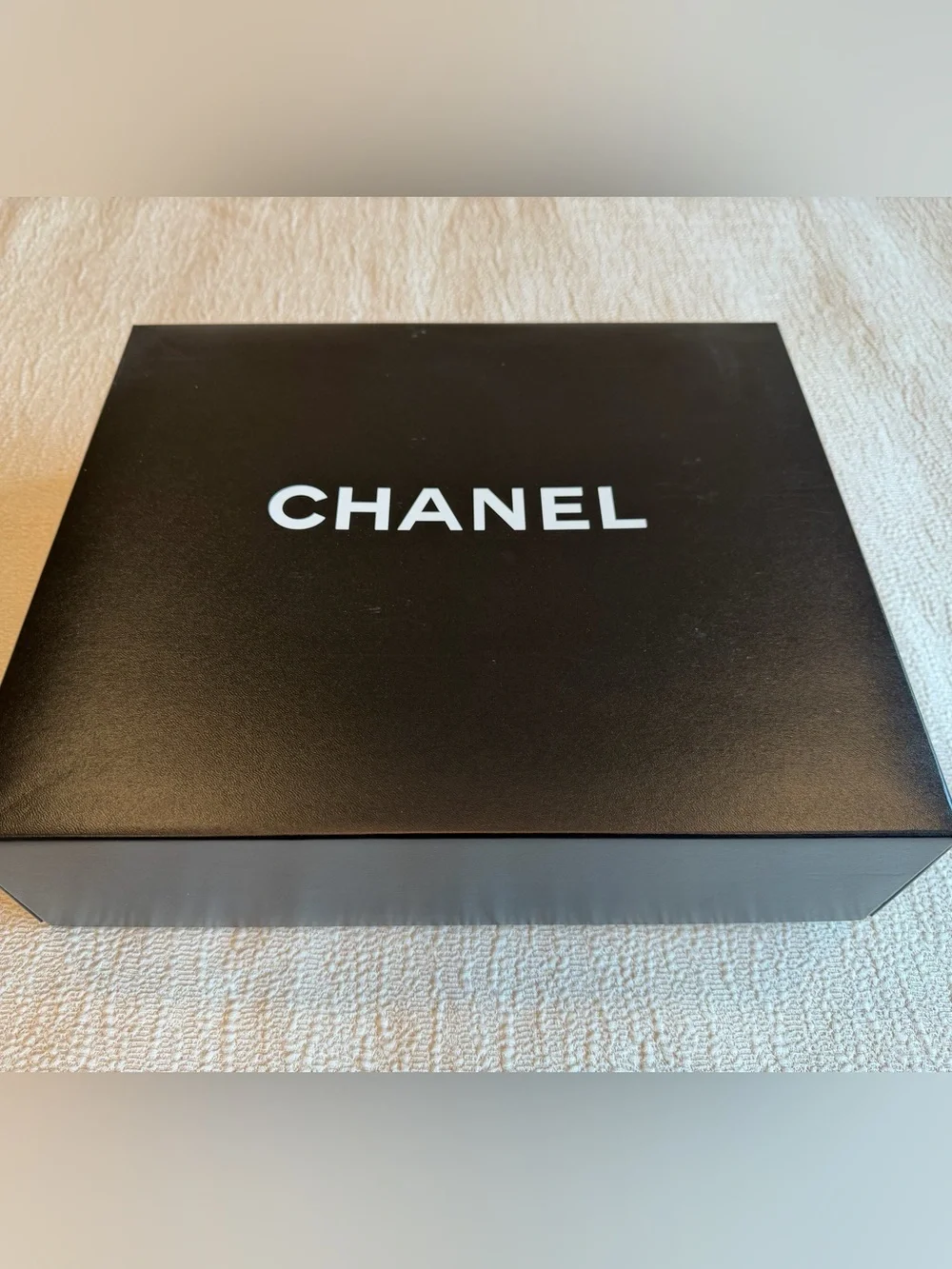 CHANEL rich burgundy